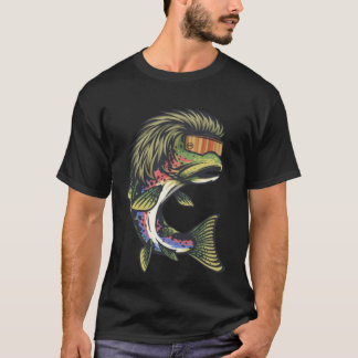 Aufkleber für Trout-Mullet-Pitch T-Shirt