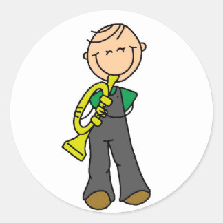 Aufkleber für Trumpet-Player
