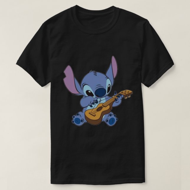 Aufkleber für Ukulele T-Shirt (Design vorne)
