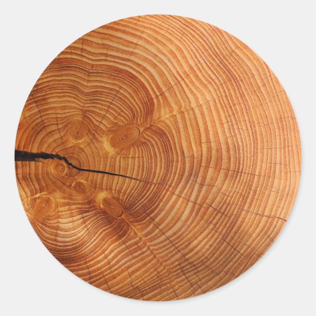 Aufkleber für Umschlag Aufkleber aus Holz (Vorderseite)