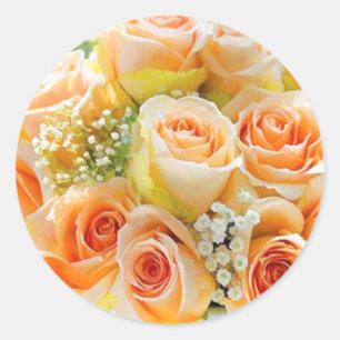 Aufkleber für Umschlag Aufkleber der Rose