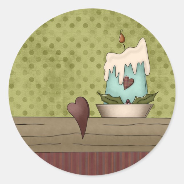 Aufkleber für Umschlag Aufkleber im Urlaub (Vorderseite)