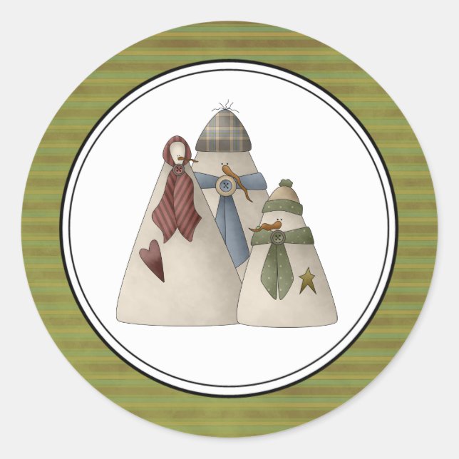 Aufkleber für Umschlag Aufkleber im Urlaub (Vorderseite)