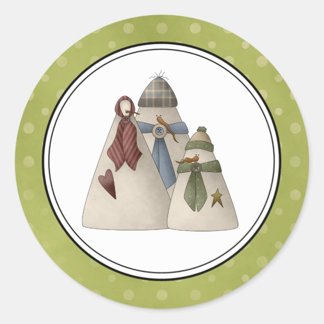 Aufkleber für Umschlag Aufkleber im Urlaub (Vorderseite)