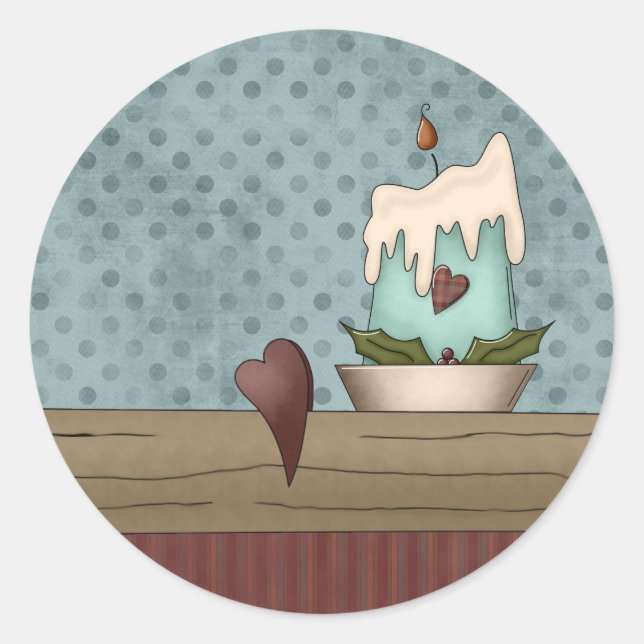 Aufkleber für Umschlag Aufkleber im Urlaub (Vorderseite)