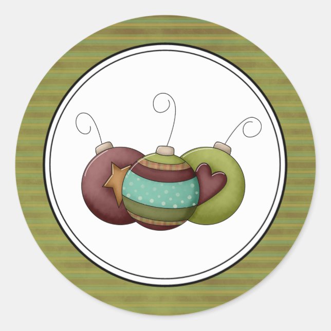 Aufkleber für Umschlag Aufkleber im Urlaub (Vorderseite)