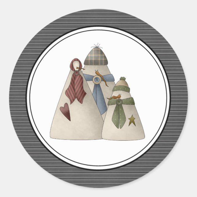 Aufkleber für Umschlag Aufkleber im Urlaub (Vorderseite)