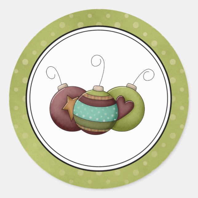 Aufkleber für Umschlag Aufkleber im Urlaub (Vorderseite)