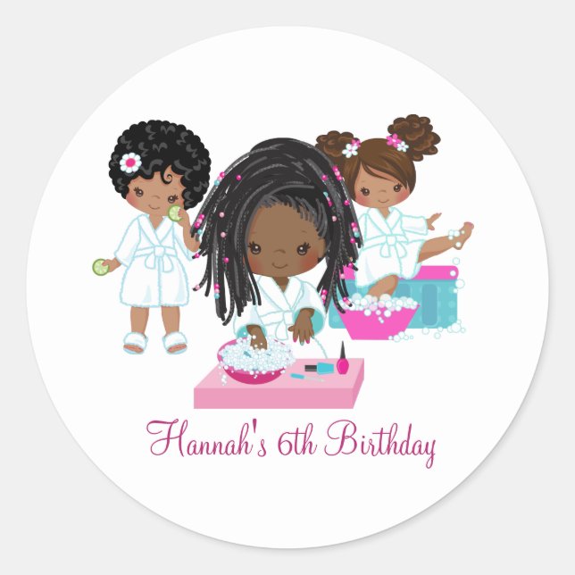 Aufkleber für Umschlag Aufkleber-Wellness-Center (Vorderseite)