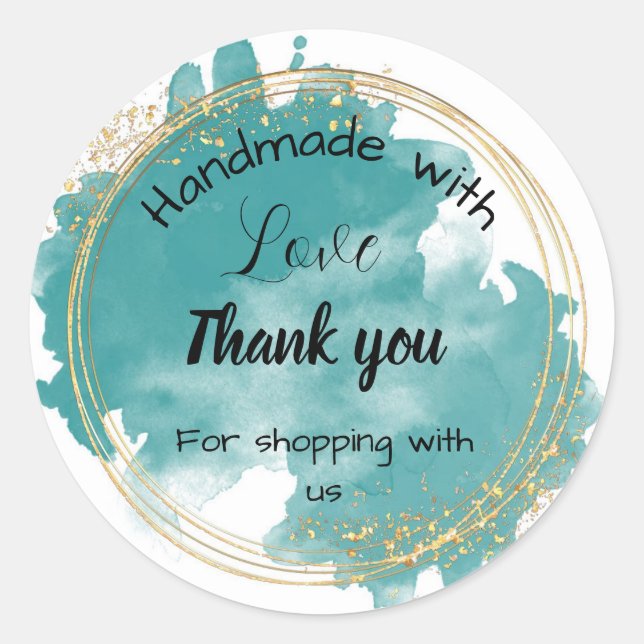 Aufkleber für umweltfreundliche Geschäfte (Vorderseite)