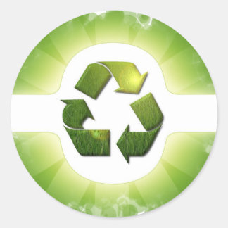 Aufkleber für Umweltprobleme