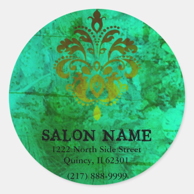 Aufkleber für Unternehmen (Vorderseite)