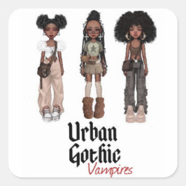 Aufkleber für urbane Gothic Vampires 5