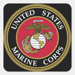 Aufkleber für US-Marine Corp