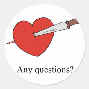 Aufkleber für Valentines