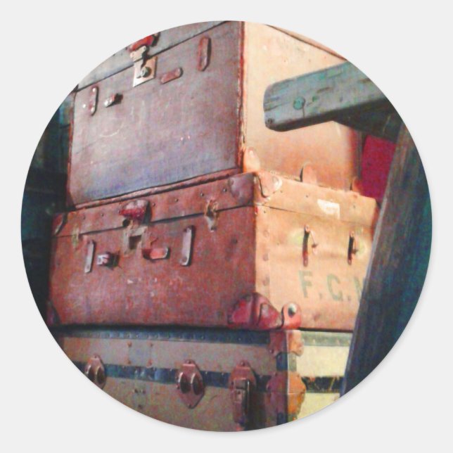 Aufkleber für Vintage Gehäuse (Vorderseite)