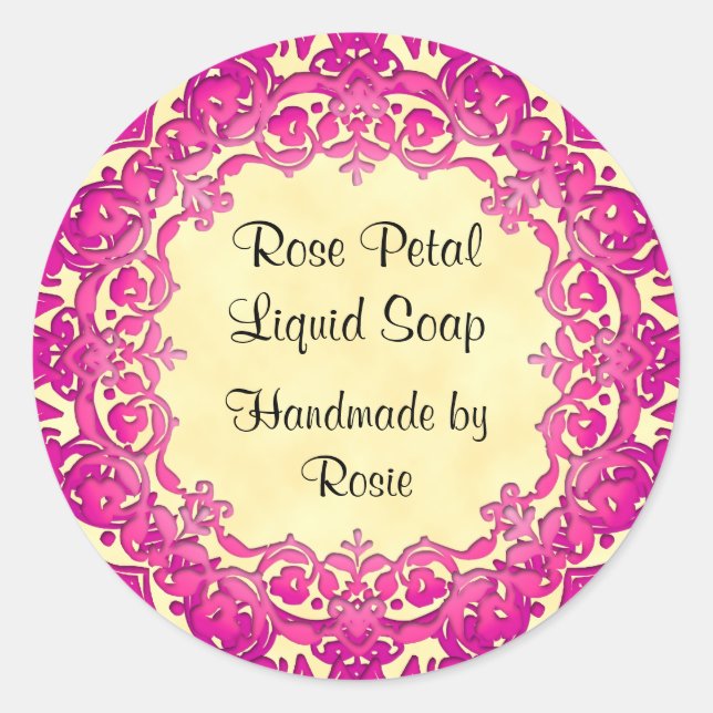 Aufkleber für Vintage Kunstkunst (Vorderseite)