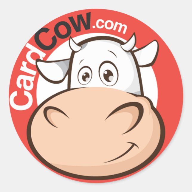 Aufkleber für Vintage Postkarten (Vorderseite)