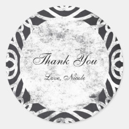 Aufkleber für Vintage Rahmen-Brautparty