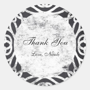 Aufkleber für Vintage Rahmen-Brautparty