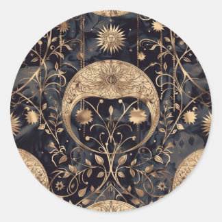 Aufkleber für Vintage Virgo-Umschlag