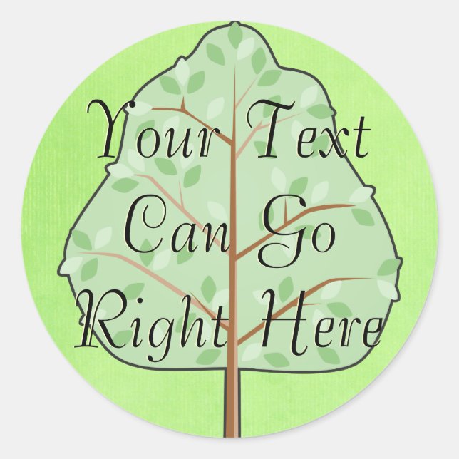 Aufkleber für Wälder (Vorderseite)