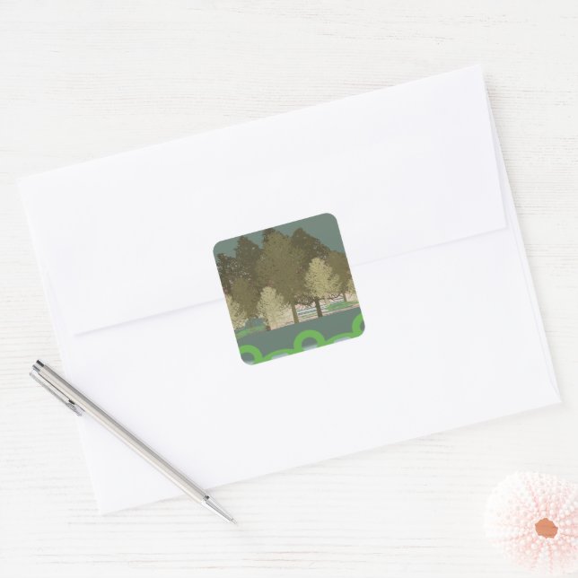 Aufkleber für Waldflächen (Umschlag)