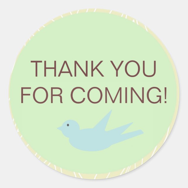 Aufkleber für Waldtiere (Vorderseite)