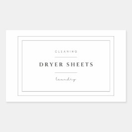 Aufkleber für Wäschetrockner