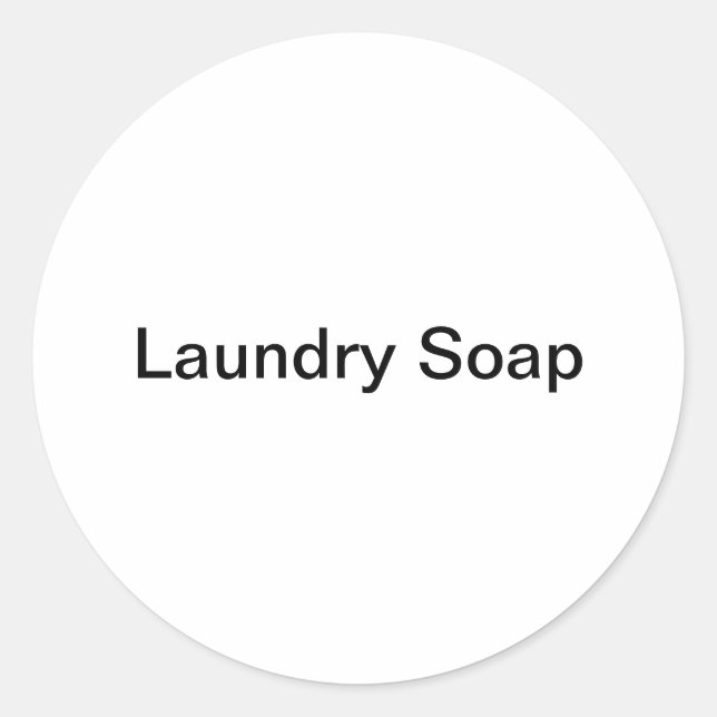 Aufkleber für Waschseifen (Vorderseite)