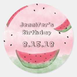 Aufkleber für Wassermelonen