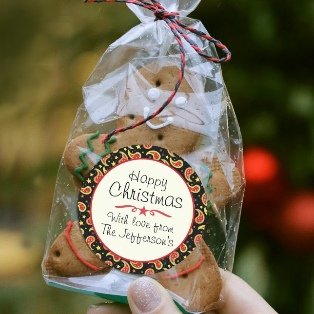 Aufkleber für Weihnachtsgeschenk (Von Creator hochgeladen)