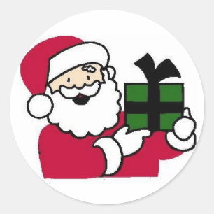 Aufkleber für Weihnachtskarten