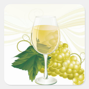 Aufkleber für Wein