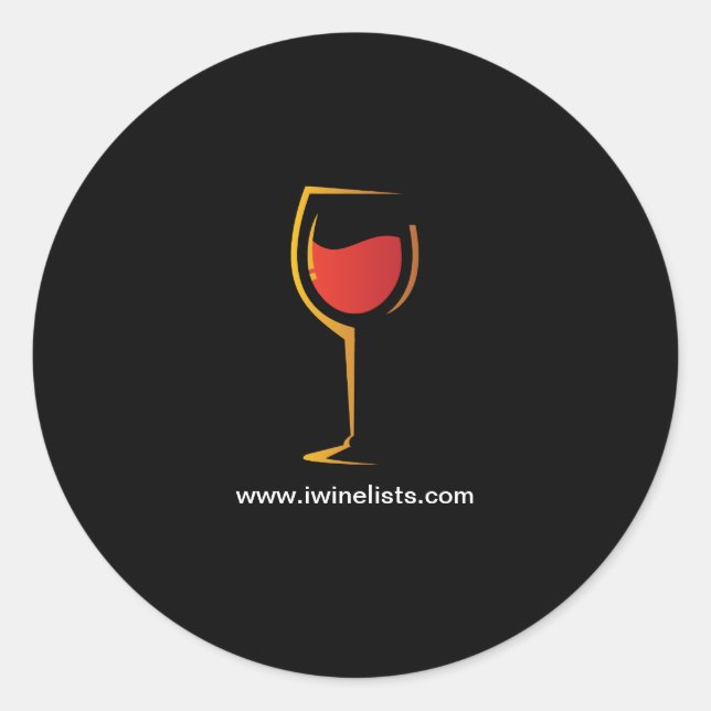 Aufkleber für Weinlisten 2 (Vorderseite)