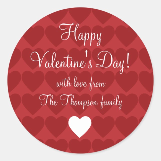 Aufkleber für wiederholte Liebe (Vorderseite)