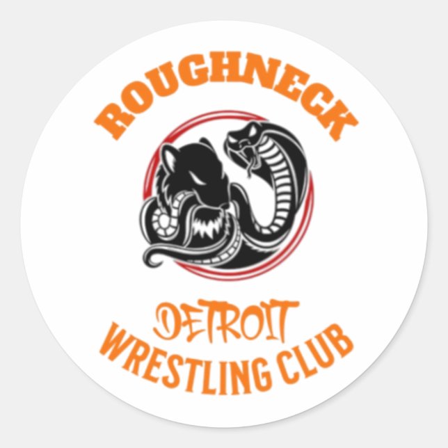 Aufkleber für Wrestling (Vorderseite)