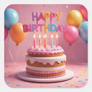 Aufkleber (Geburtstagsfeier)