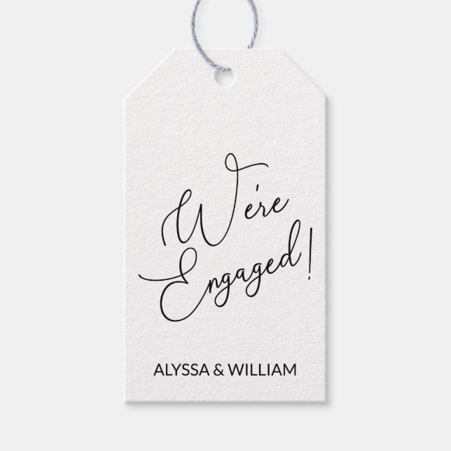 Aufkleber Geschenkanhänger (Vorderseite)