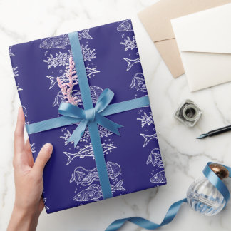 Aufkleber Geschenkpapier
