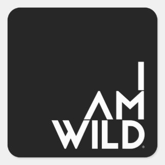 Aufkleber, glänzend quadratischer aufkleber