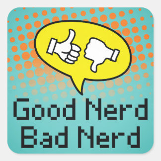 Aufkleber, glänzend quadratischer aufkleber