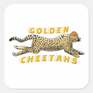 Aufkleber - Golden Cheetahs