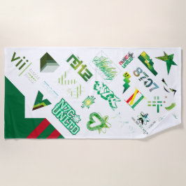 Aufkleber [GRN] Strandtuch