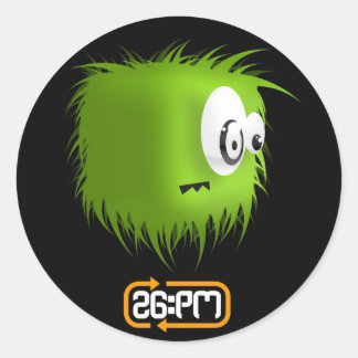 Aufkleber "Grüner Typ"