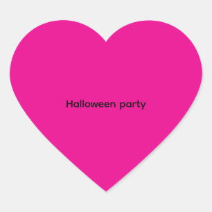 Aufkleber Halloween-Party
