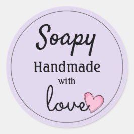 Aufkleber - Handgefertigt mit Liebe