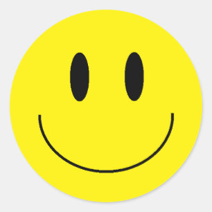Aufkleber "Happy Face"