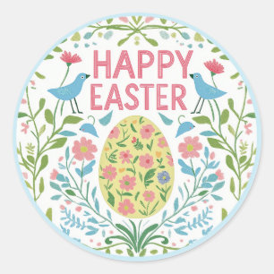 Aufkleber "Happy Oaster"