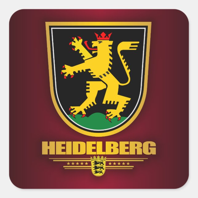 Aufkleber "Heidelberg" (Vorderseite)
